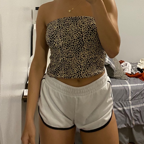 Cheetah print tube top - Picture 3 of 3